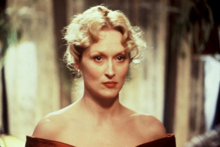 Meryl Streep as Zofia “Sophie” Zawistowski in Sophie’s Choice.