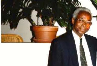 Doctors told Claude Reece (shown here after in 1995 after returning to the U.S. from his trip to Chad) they had no drugs to treat the sleeping sickness illness he had been diagnosed with.