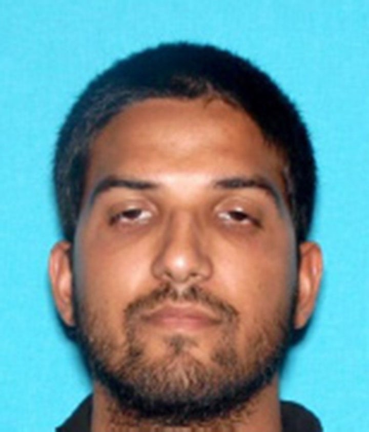 In this handout provided by the Federal Bureau of Investigation (FBI), Syed Rizwan Farook poses for a photo at an unsepcified