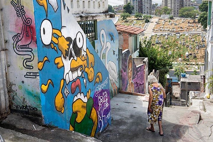 Unidentified artist. Meeting Of Favela 2016. Favela Operaria. Duque de Caxias. Rio De Janeiro, Brazil. 