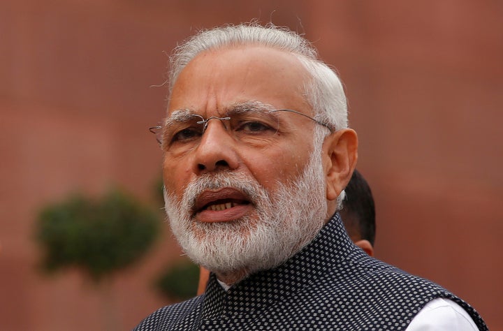 Indian Prime Minister Narendra Modi made a surprise stopover in Pakistan on Friday.