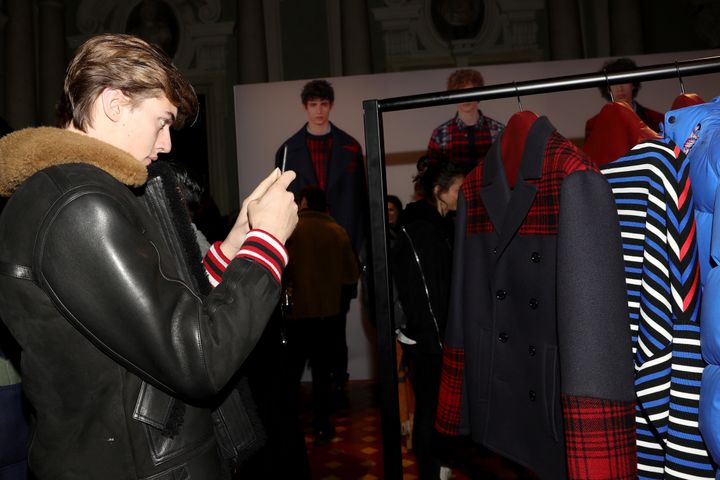 Lucky Blue Smith attends Hilfiger Edition Fall2017 Presentation.