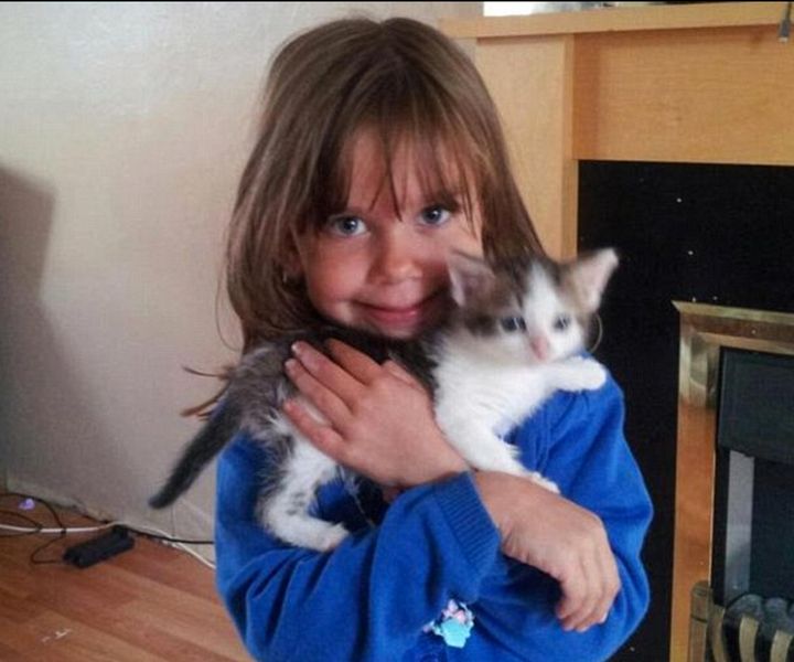 Katie was found critically injured 90 minutes after she finished primary school