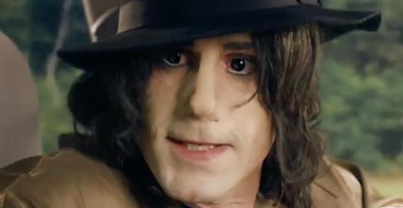 Joseph Fiennes as Michael Jackson.