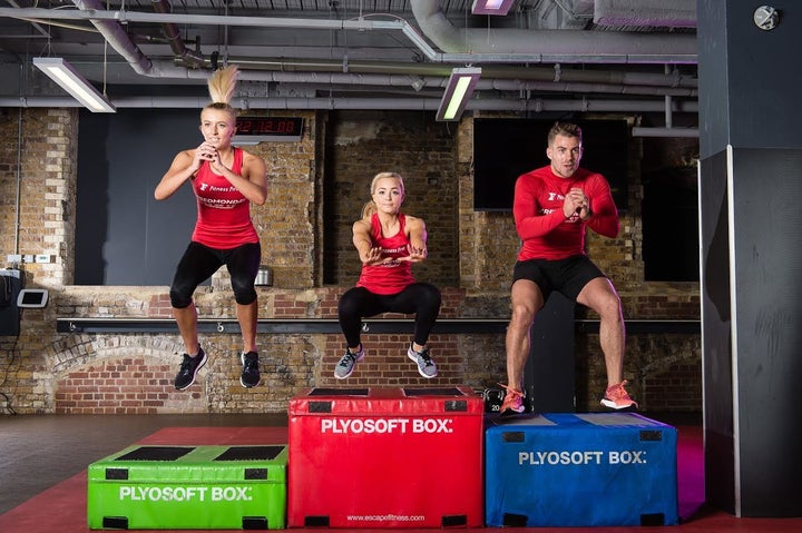 From left to right: Zanna Van Dijk, Clean Eating Alice and Bradley Simmonds.