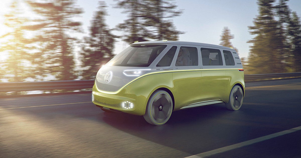 The Vw Camper Van Is Back And It S Electric Huffpost Uk The Vw Camper Van Is Back And It S Electric