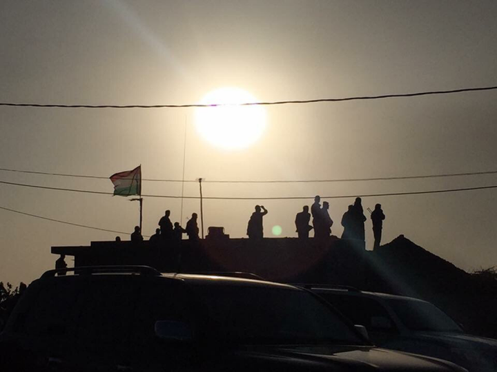 Battle of Mosul. With the Peshmerga Forces. November 2016.