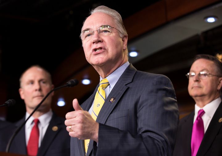 Donald Trump has announced Rep. Tom Price (R-Ga.) as his pick for secretary of Health and Human Services.