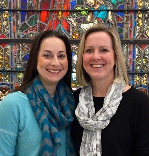 Maria Swearingen, left, and Sally Sarratt, right, will start as senior co-pastors of Calvary Baptist Church on Feb. 26.
