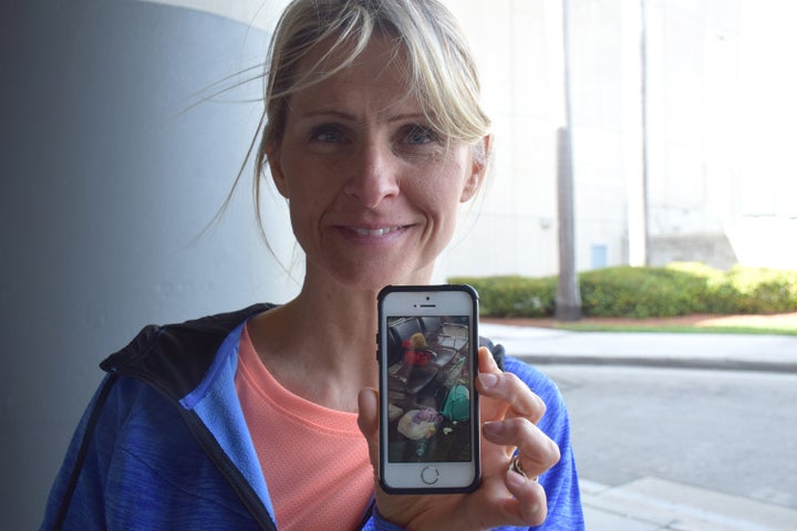 After the Fort Lauderdale airport shooting, Kim Lariviere was on the lookout for the teddy bear her daughter left behind. 