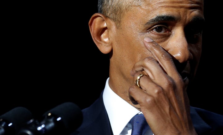 President Barack Obama delivered his farewell address Tuesday in Chicago.