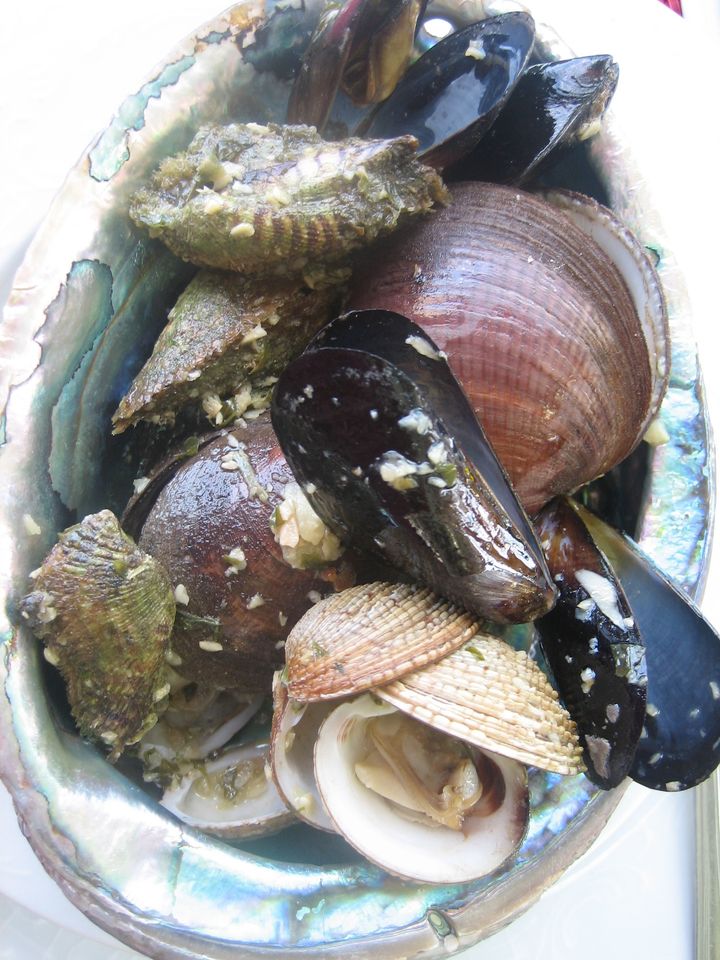 Shellfish Medley - Vila Koruna Restaurant, Mali Ston