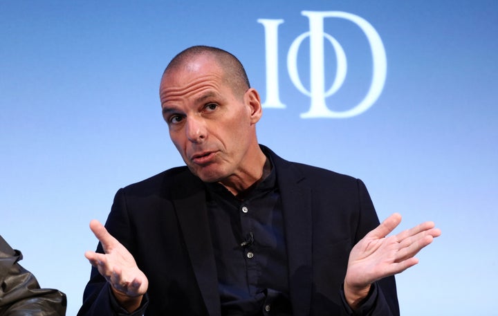 Greece's former finance minister Yanis Varoufakis may not be taking part in the country's upcoming election, but that doesn't mean he's keeping quiet. 