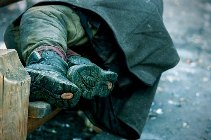 Sleeping rough in winter is particularly dangerous