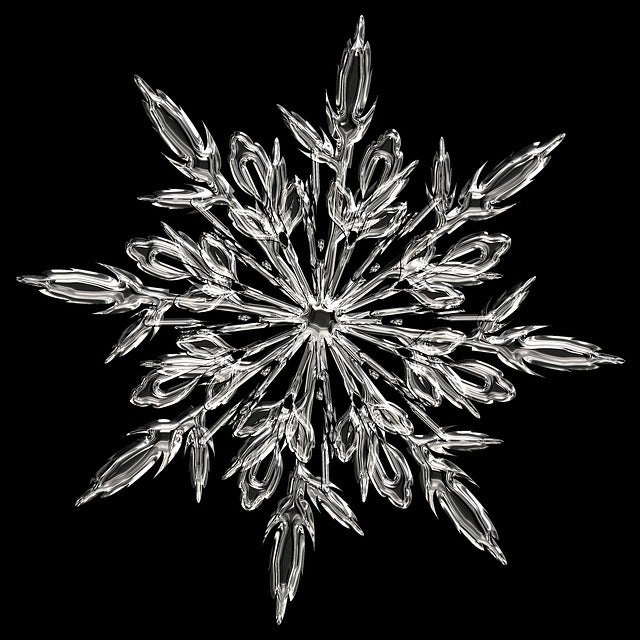 <p>Ice crystal</p>