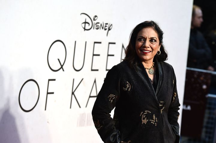 Mira Nair, director of "Queen of Katwe," during the film's Gala Screening at the 60th BFI London Film Festival.