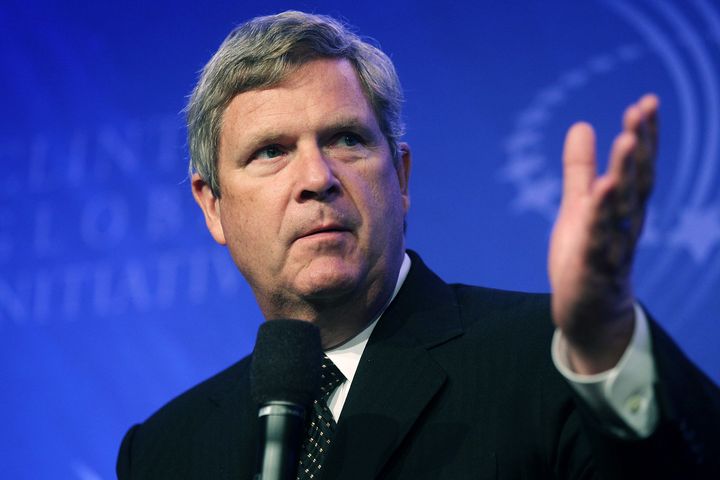 Secretary of Agriculture Tom Vilsack speaks during the annual Clinton Global Initiative in New York City, Sept. 22, 2010.