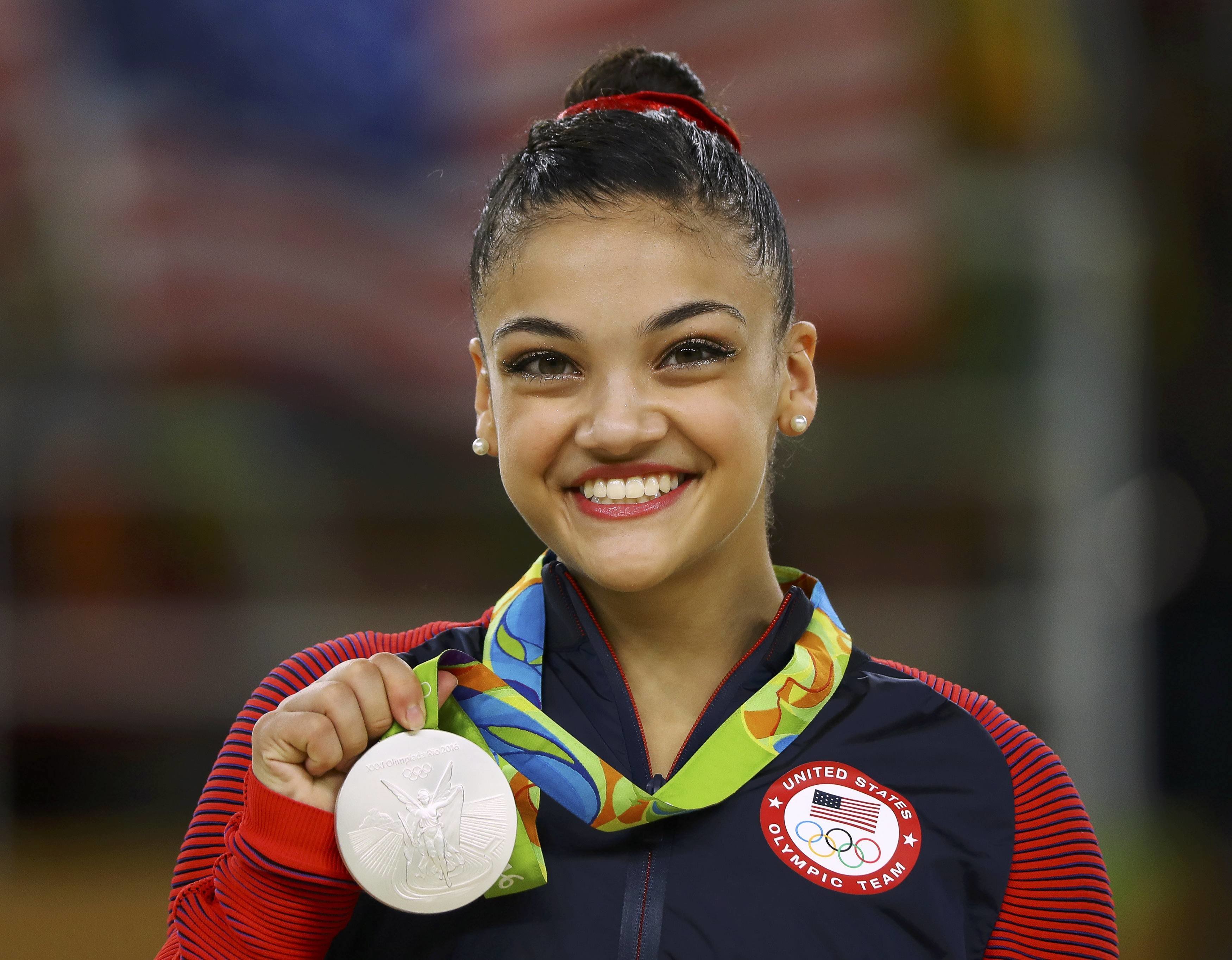 laurie hernandez stuck in the middle
