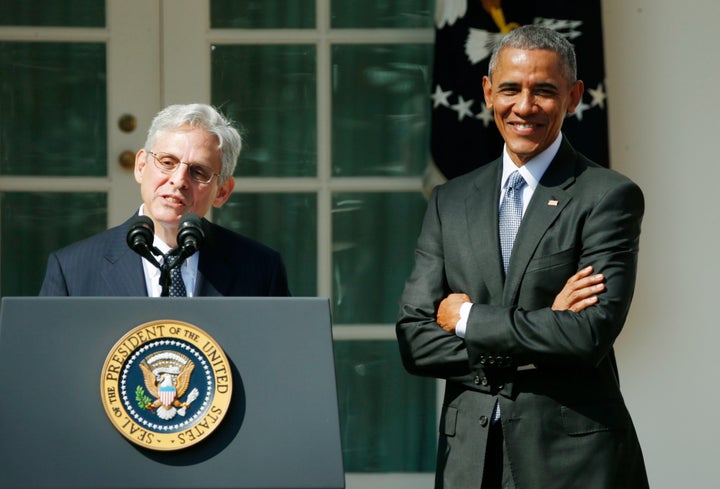 Merrick Garland was Obama's last Supreme Court pick, the one blocked by Republicans' refusal to even hold a hearing.