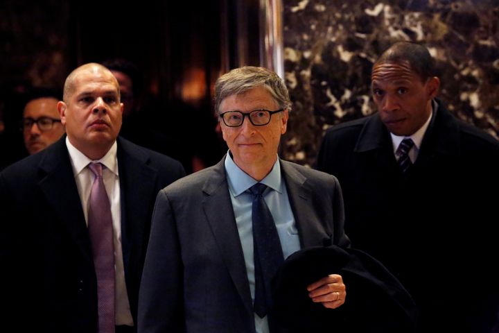 Bill Gates tops the list of Forbes' most wealthiest people.
