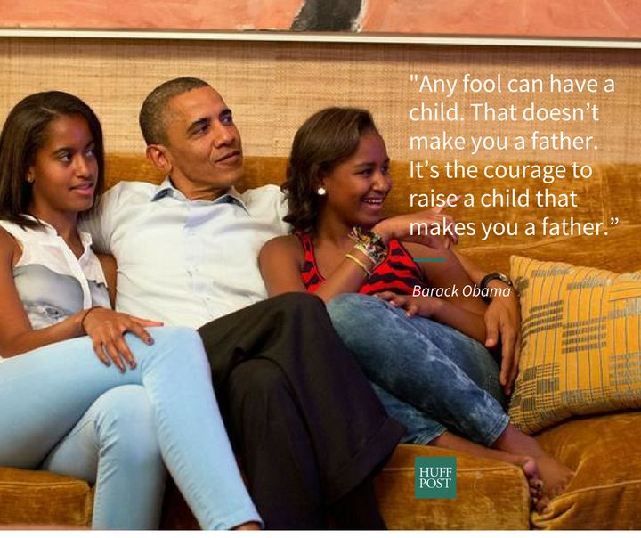 21 Beautiful Parenting Quotes From Barack And Michelle Obama Huffpost Life