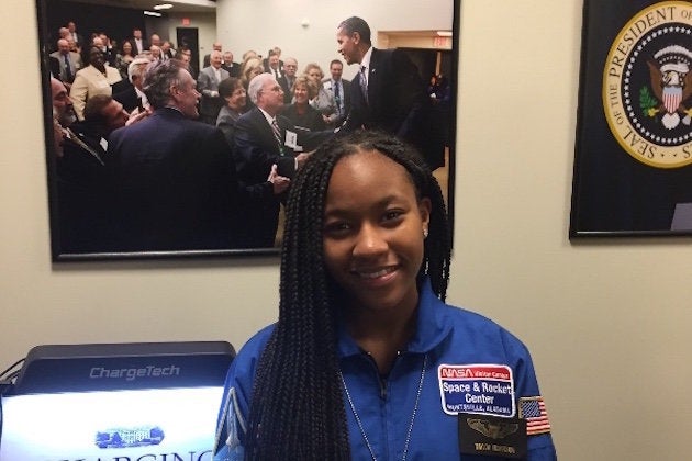 Taylor Richardson, a 13-year-old from Florida, wants to raise money for 100 girls to see "Hidden Figures" and get a copy of the book that inspired the movie.