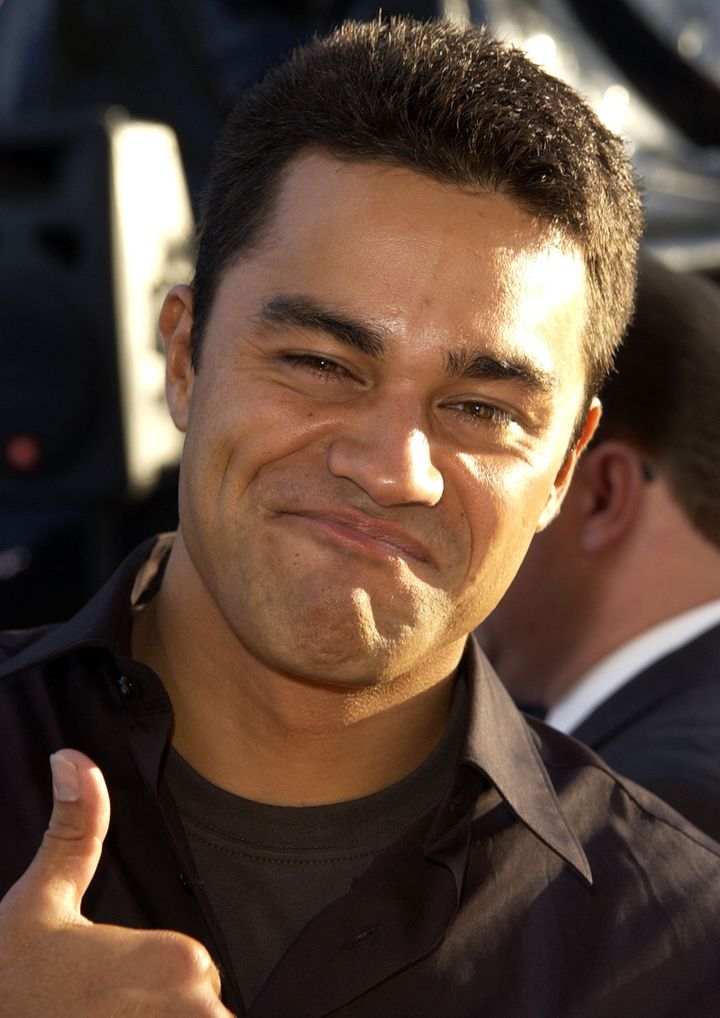 Christopher Taloa, shown here at an event for Blue Crush in 2002, is fed up with the Bay Boys.