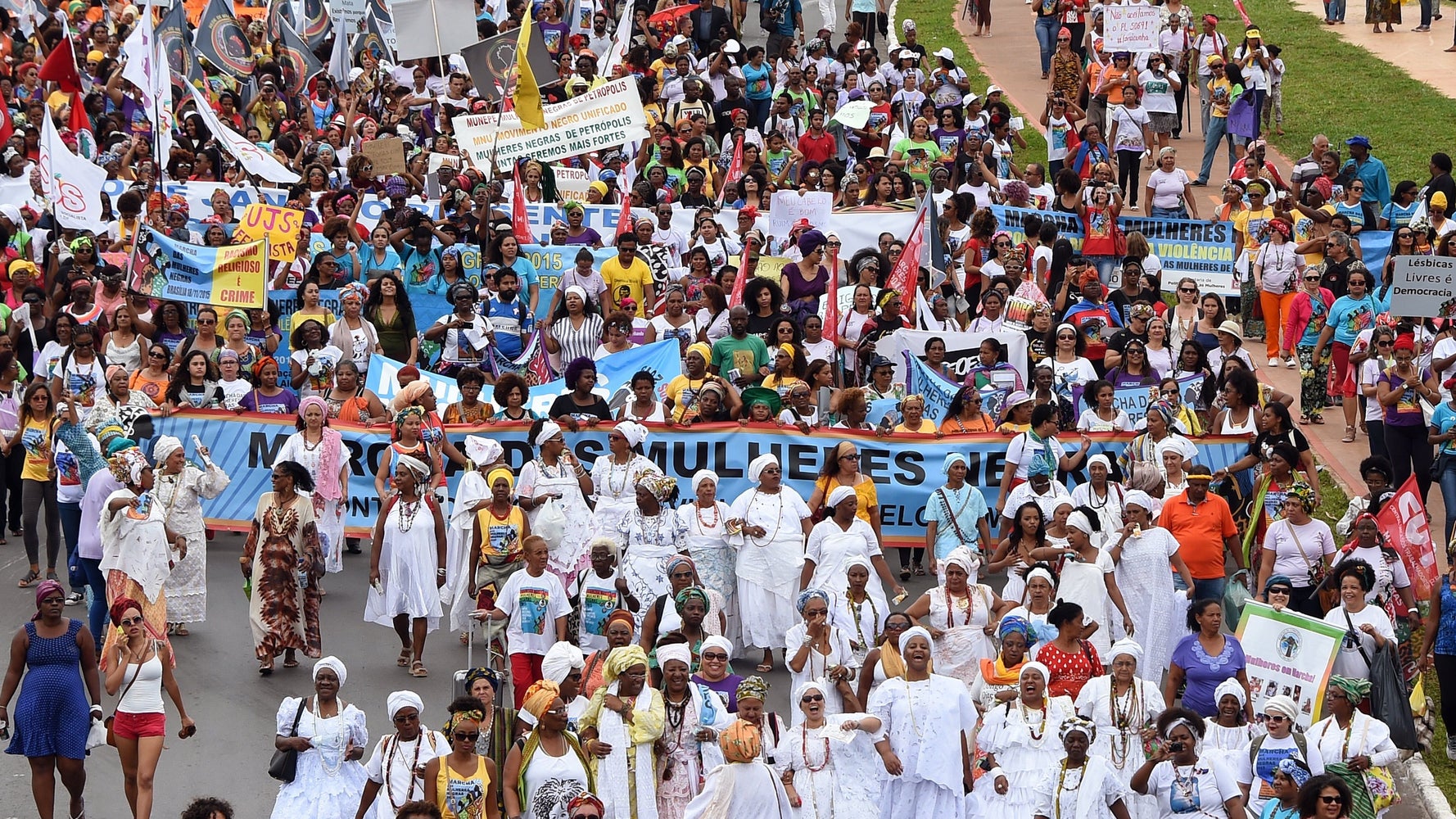 Black Women In Brazil March For Equal Gender, Race Rights HuffPost