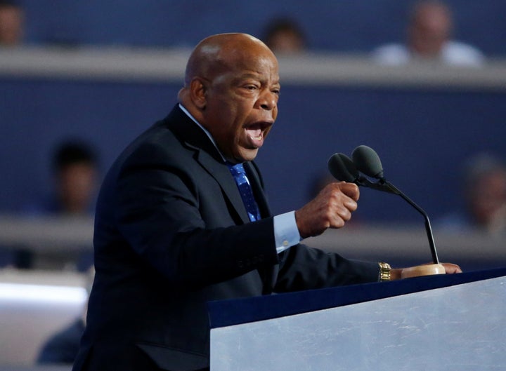 John Lewis has challenged the legitimacy of Donald Trump's presidency.