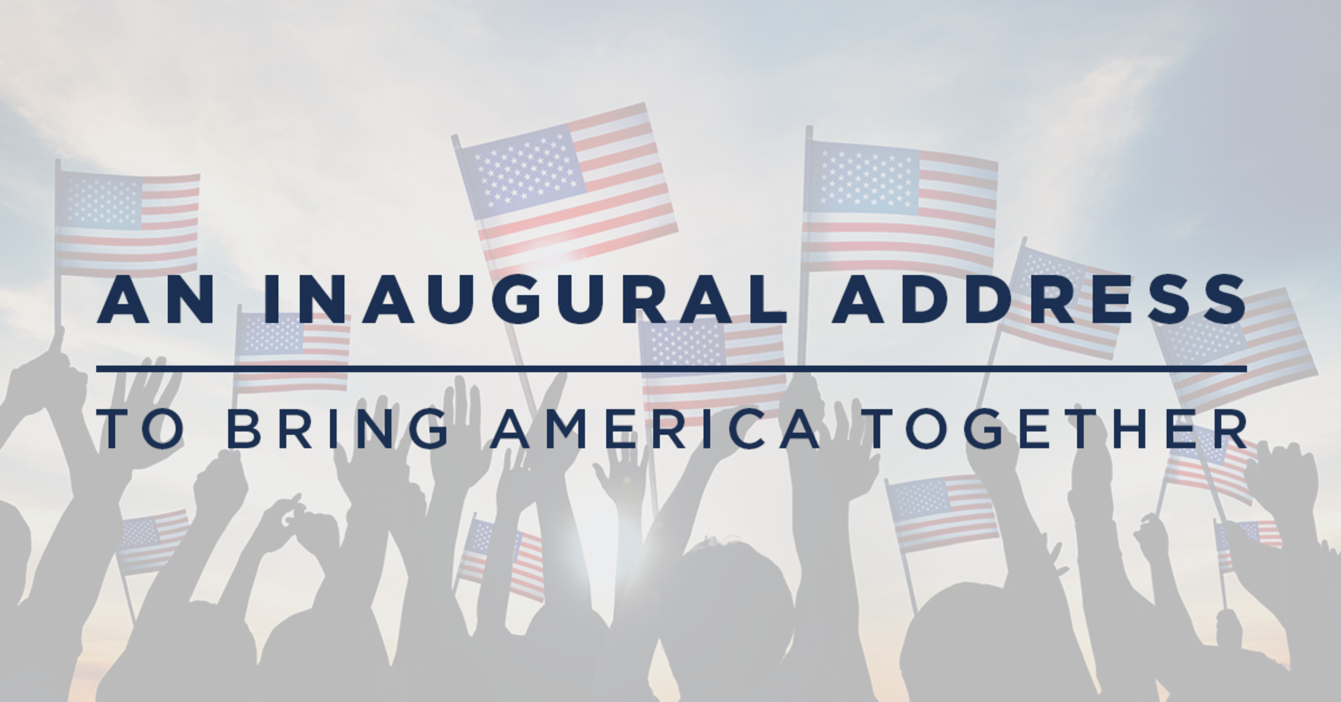 An Inaugural Address To Bring America Together HuffPost
