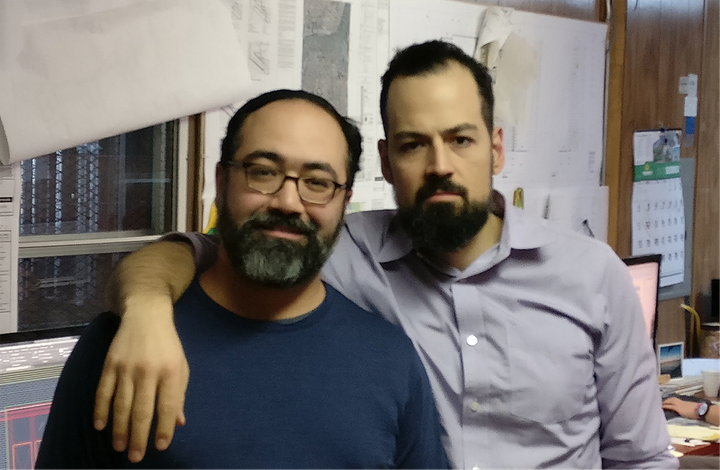 Yochay Albo (left); Nick Liberis (right).