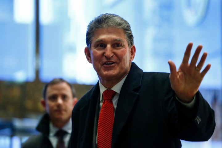 Sen. Joe Manchin says the U.S. government shouldn't break down over Russia's interference, and instead show it's "bigger