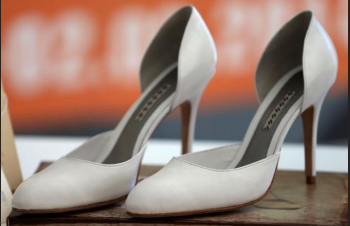 <p>Specially crafted stilettos by Bosnia’s Serb shoemaker Bema are a gift to Melania Trump. </p>