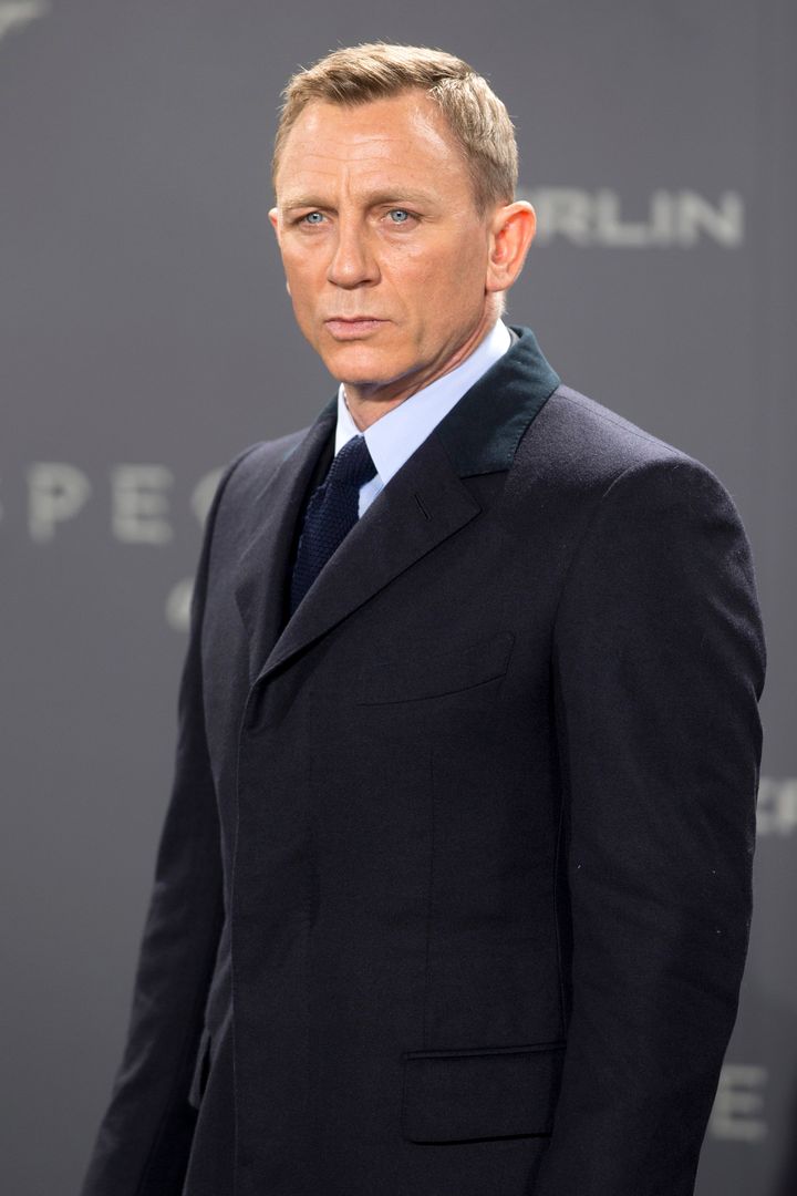 Daniel Craig at the German premiere of 'Spectre'