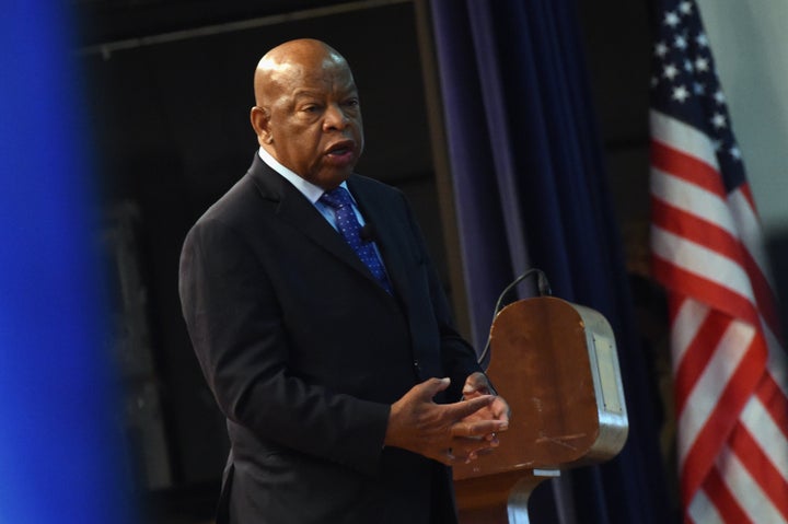 Rep. John Lewis, national treasure and American hero.