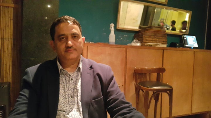 <p>Al Wasat editor Mansoor Al Jamri. Today the Bahraini authorities closed down its online edition.</p>