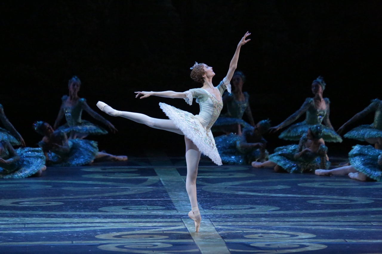 Svetlana Zakharova in "Sleeping Beauty." Photo by Damir Yusupov.