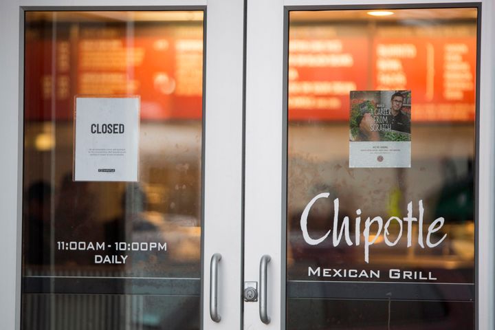 A Boston Chipotle is closed after Boston College students fell ill after eating there.