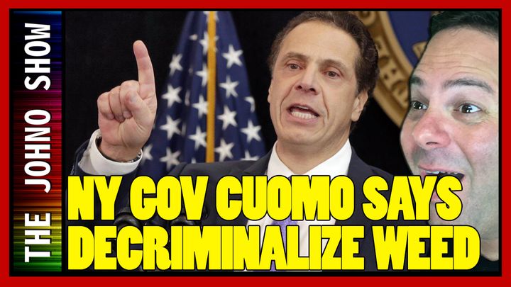 New York State Governor Andrew Cuomo seeks to decriminalize pot.