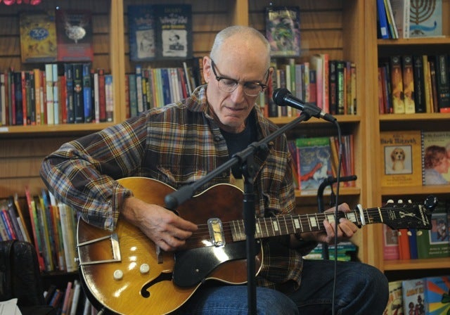 <p>Les Bohem plays from his new folk offering; songs include “Fancy Footwork.”</p>