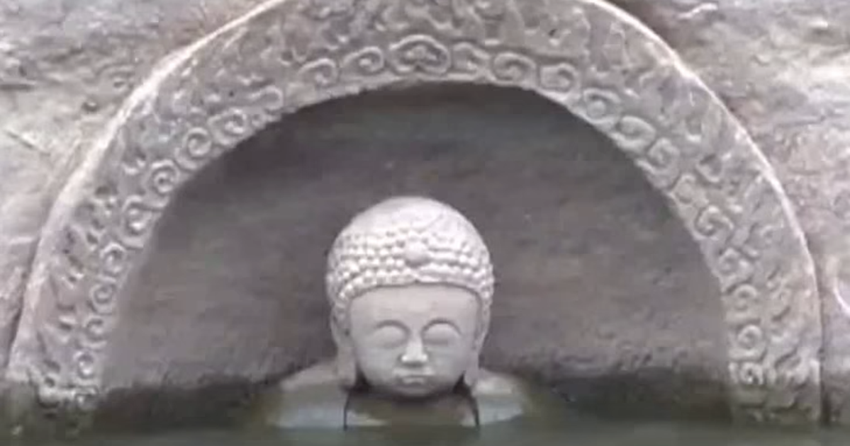 600YearOld Buddha Statue Discovered In China As Reservoir Water Level