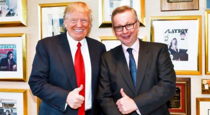 Michael Gove has been slammed for a second day over his interview with Donald Trump