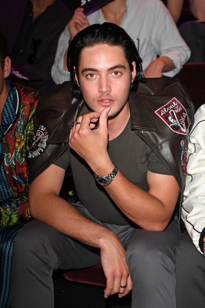 Watching the previous Dolce & Gabbana show in June 2016.