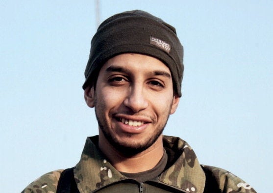 An undated photograph of a man described as Abdelhamid Abaaoud that was published in the Islamic State's online magazine Dabiq and posted on a social media website.