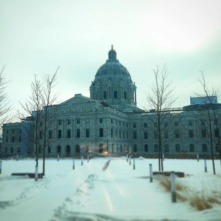 <p>Minnesota State Capitol in Saint Paul, MN</p>