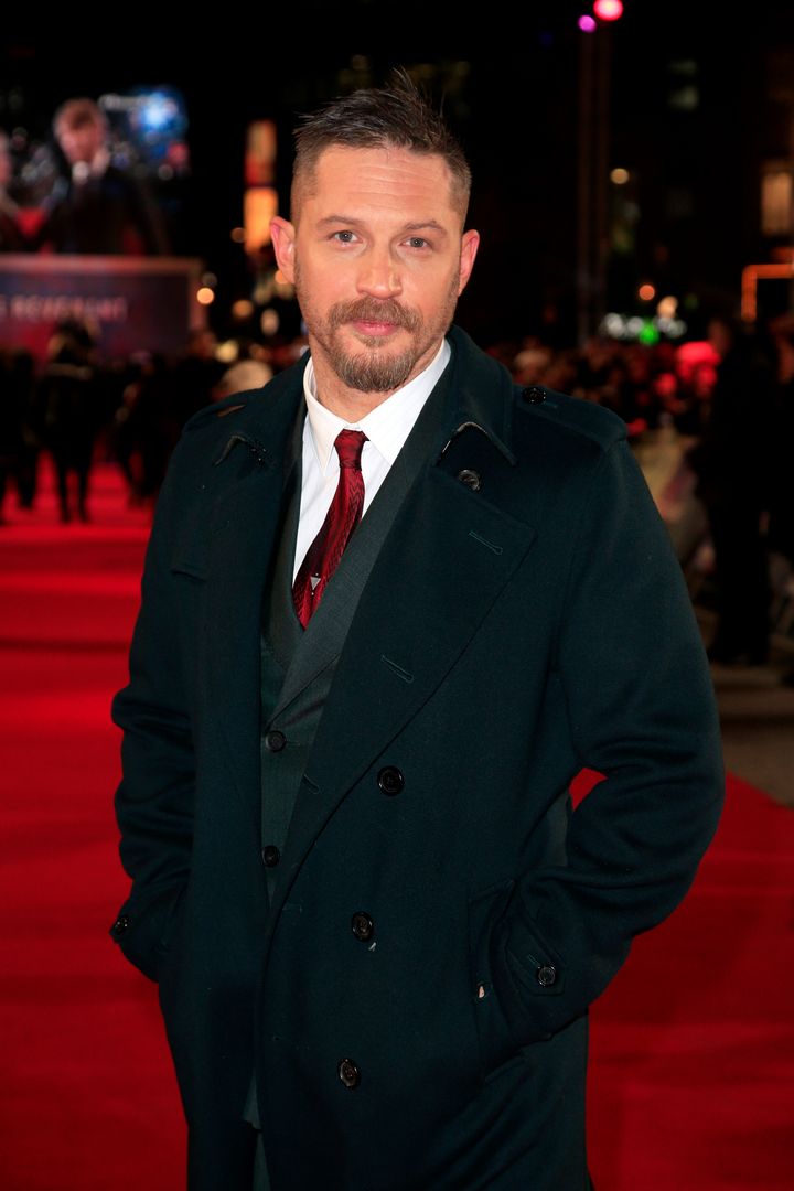 Tom Hardy doesn't want to talk himself out of a job