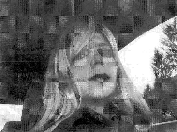 Chelsea Manning pictured in 2010