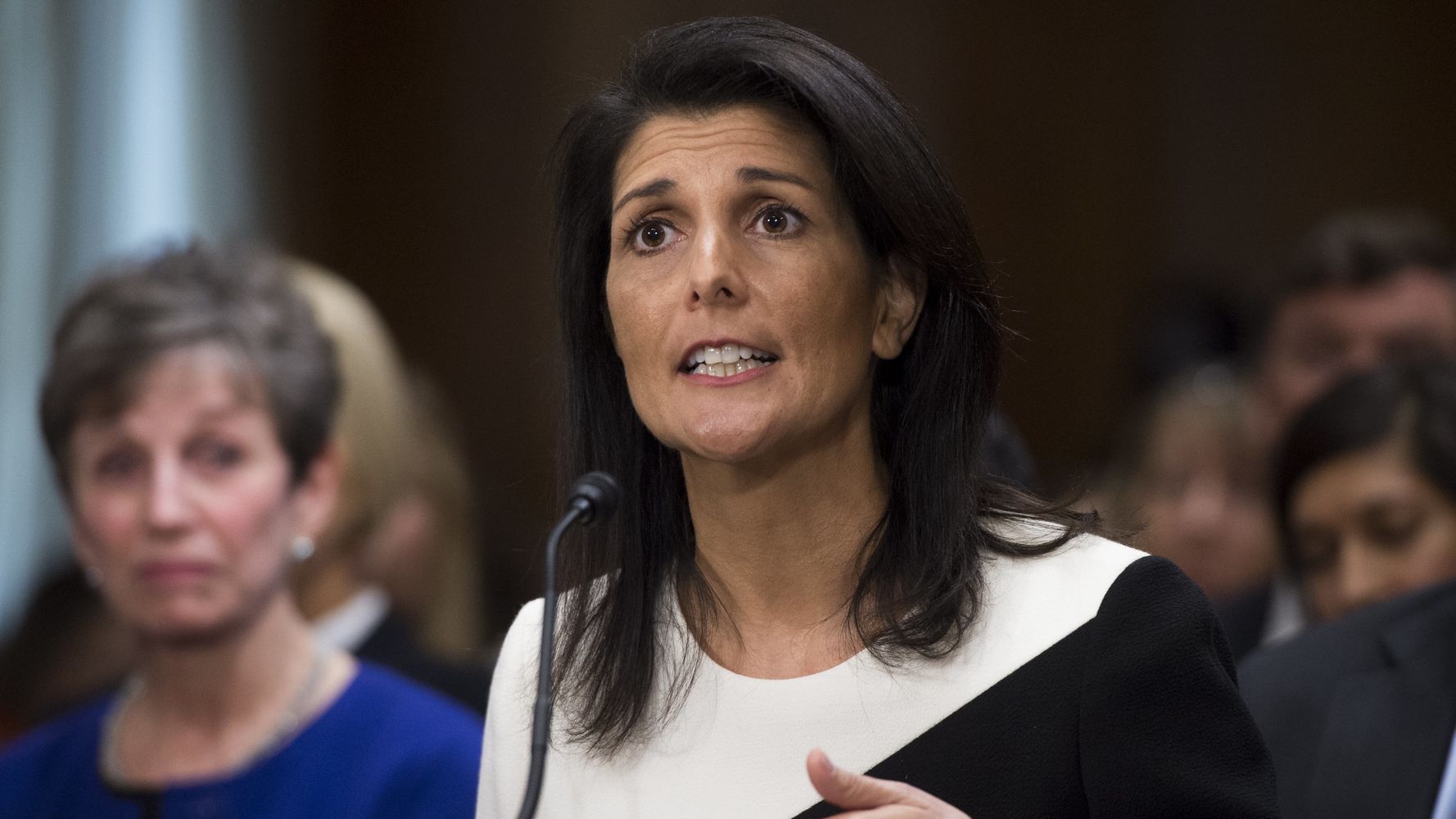 Nikki Haley Breaks With Trump On Russia And Muslim Registry | HuffPost News