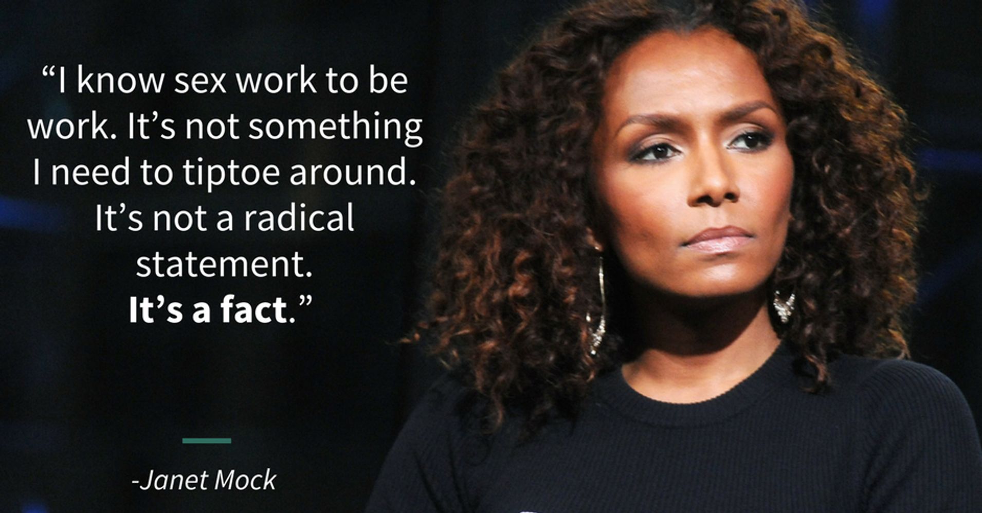 Janet Mock Sex Workers Rights Must Be Part Of The Womens March Huffpost