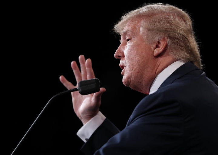 Donald Trump has so far had strong words for Iran.